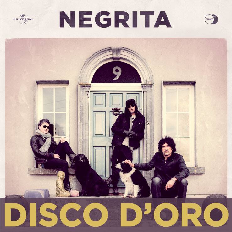 Negrita: "9" è disco d'oro!